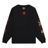 Li-Ning BadFive Graphic Long Sleeve T-shirt 'Black' AHSS727-3