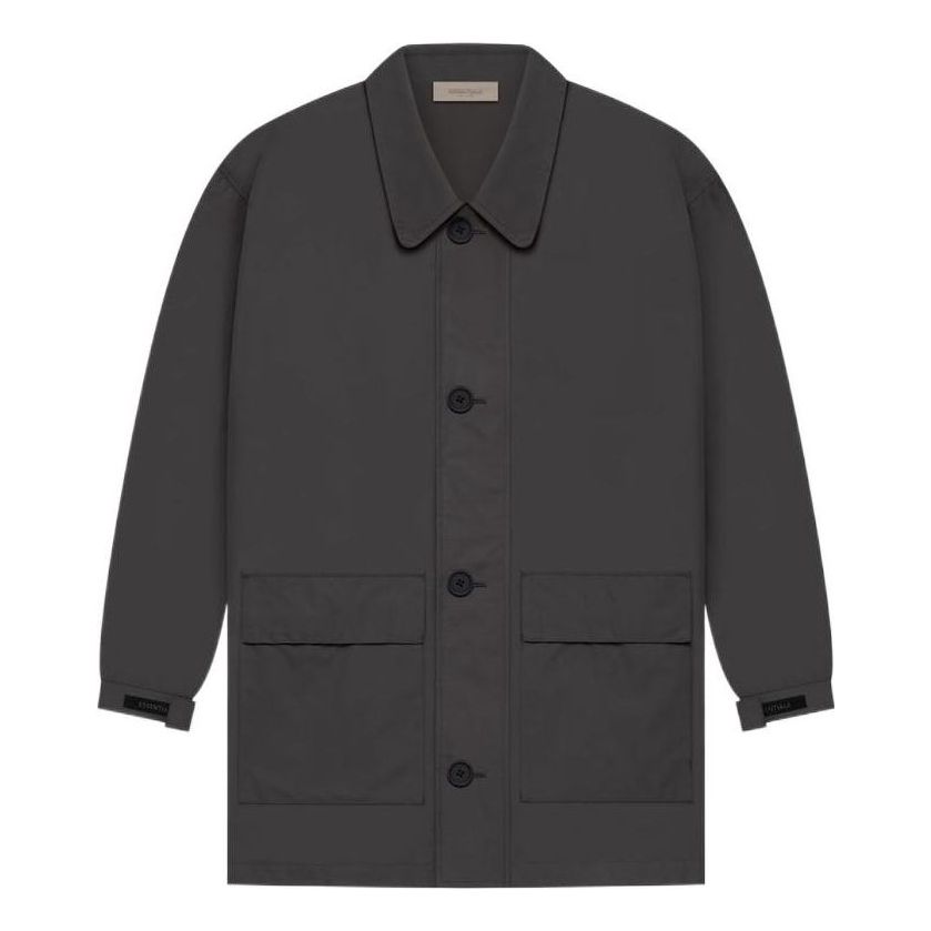 Fear of God Essentials SS22 Barn Jacket Iron FOG-SS22-239