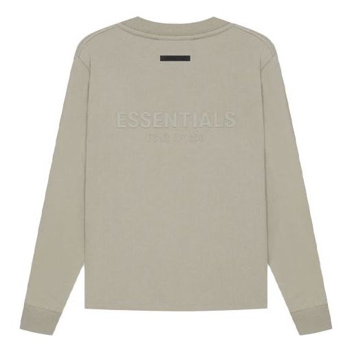 Fear of God Essentials SS21 Long Sleeve T-Shirt 'Moss' FOG-SS21-585
