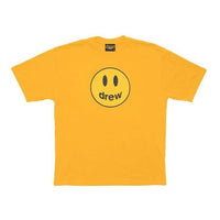 Drew House Mascot T-shirt 'Gold Yellow' DR-FW21-093