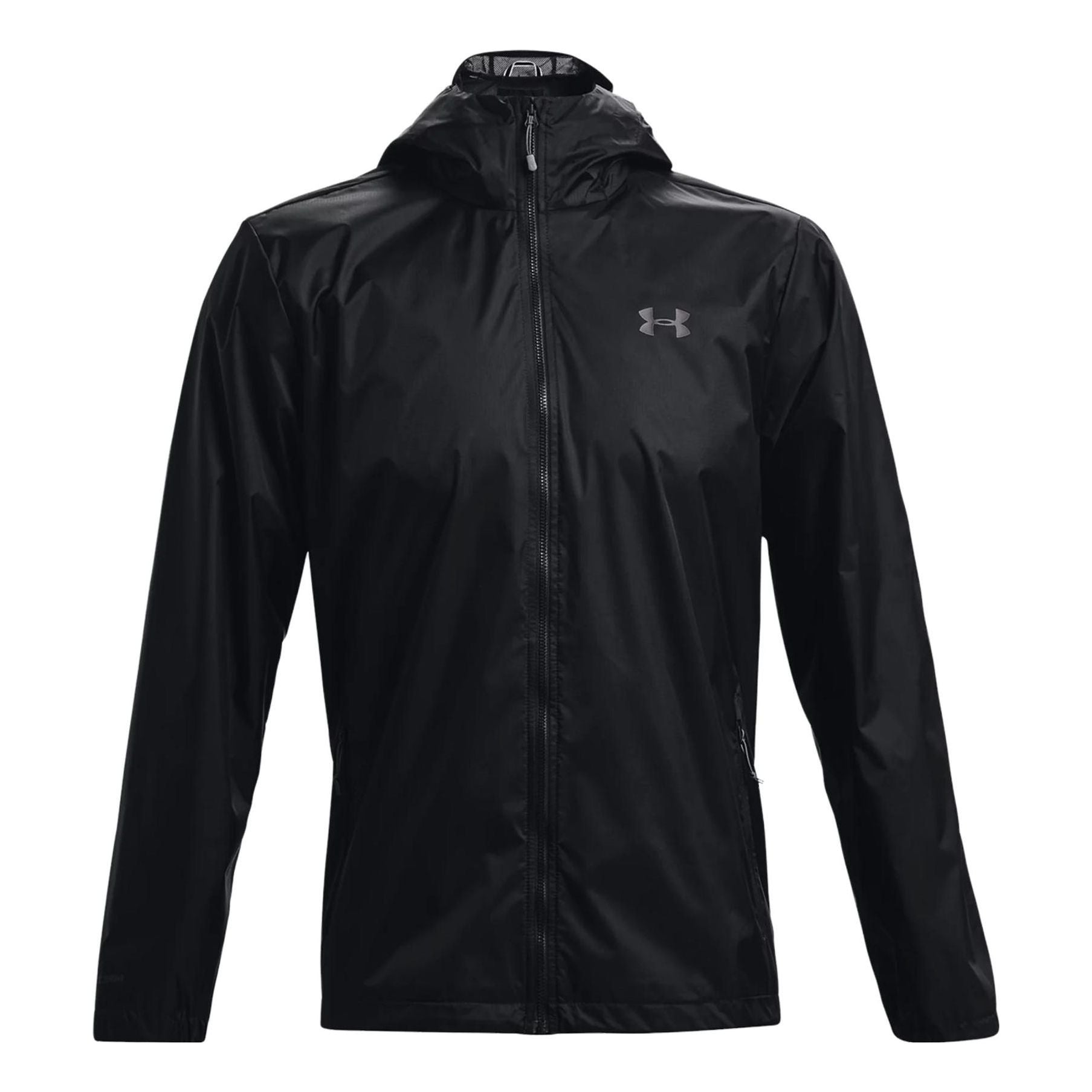 Under Armour Forefront Rain Hoodie Jacket 'Black' 1321439-002