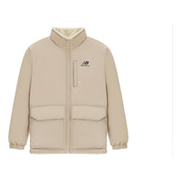 New Balance Logo Warm Down Jacket 'Beige White' 6DC43783-CRE