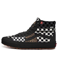 Vans Customs Checkerboard Leopard Mte Sk8-hi 2.0 Dx Black/White VN0A3CST057