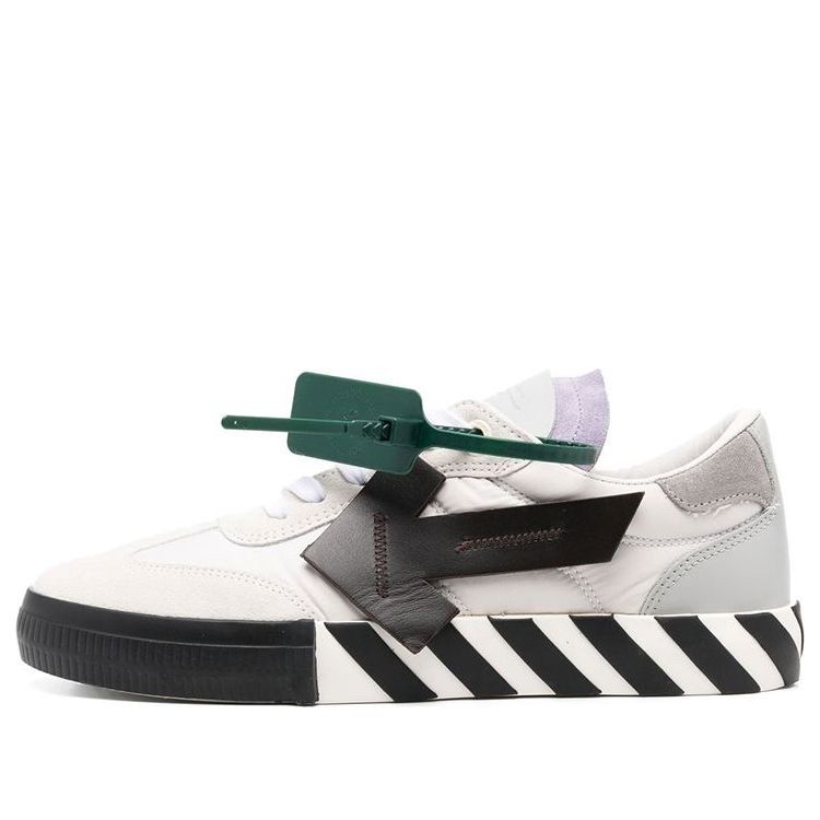 Off-White New Vulcanized Low 'White Black' OMIA232S22LEA0010110