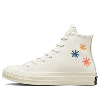 (WMNS) Converse Chuck 70 High 'Embroidered Floral - Egret' A04298C