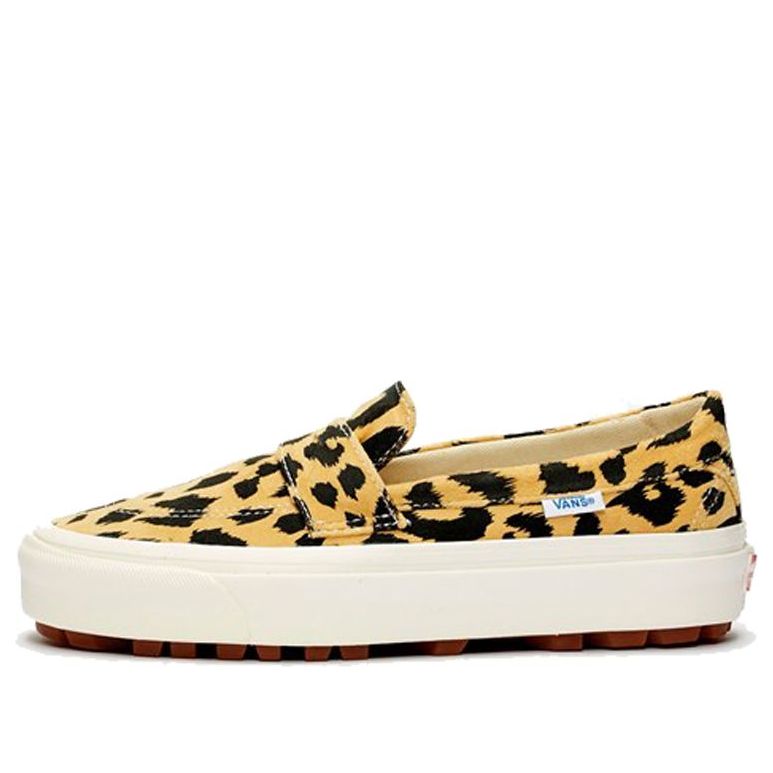 Vans FU Style 53 DX Leopard 'Black Yellow' VN0A4P3MVL0