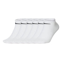 Nike Breathable Training Sports Socks Couple Style 6 White SX7679-100