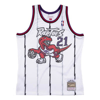 Mitchell & Ness Swingman Jersey Toronto Raptors 1997-98 Marcus Camby 'White' SMJYLG19078-TRAWHIT97MCM