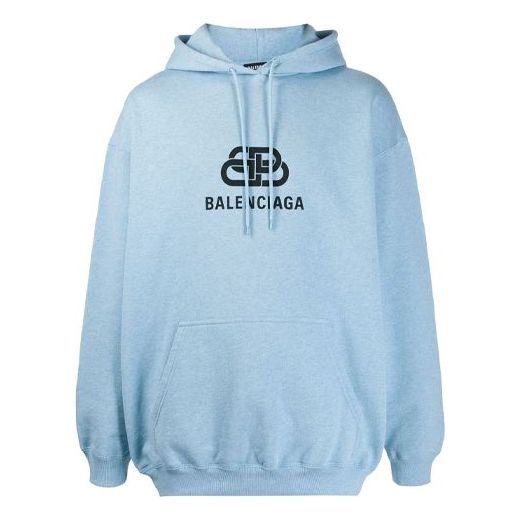 Men's Balenciaga AW19 Printing Light Blue 570811THV78