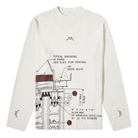 A-COLD-WALL* Long Sleeve Blueprint Long Sleeved Tee Unisex White ACWMTS004WHL-WH