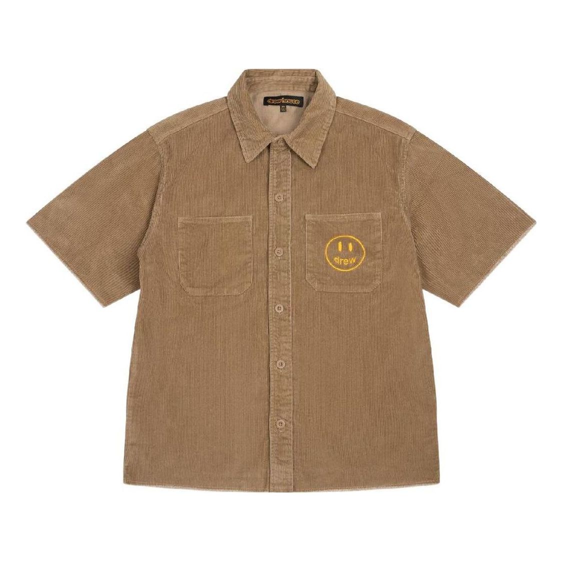 Drew House Corduroy Shirt 'Chaz Brown' DR-SS22-215