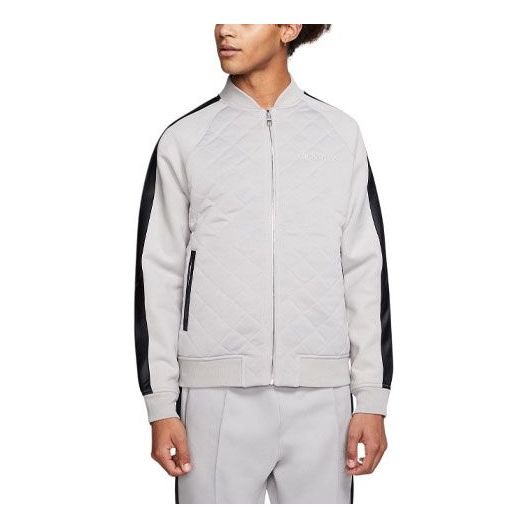 Air Jordan Athleisure Casual Sports Stand Collar Jacket Gray BQ5772-059