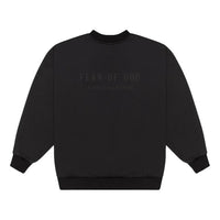 Fear of God Back Logo Crewneck Sweatshirt 'Black' FOG-FW19-64