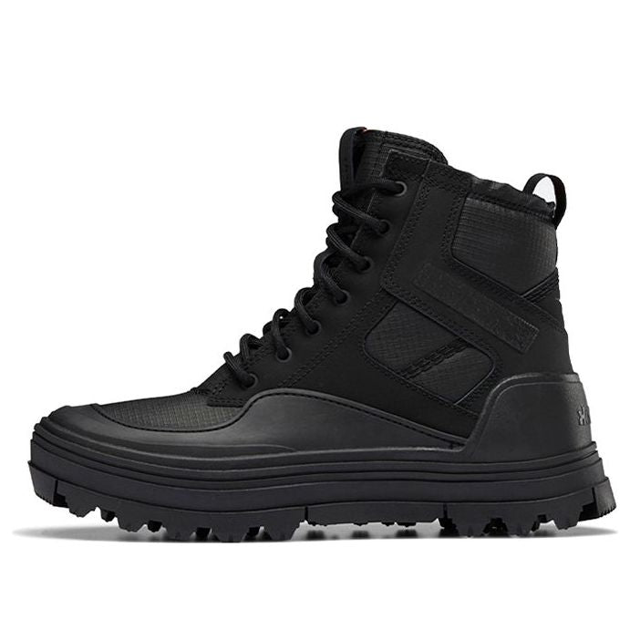 (WMNS) Reebok Club C Cleated Mid 'Triple Black' H69134