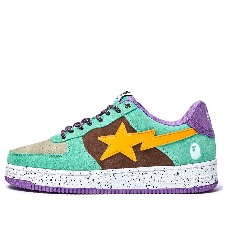 A BATHING APE Sta Yellow Green 1I20-191-008