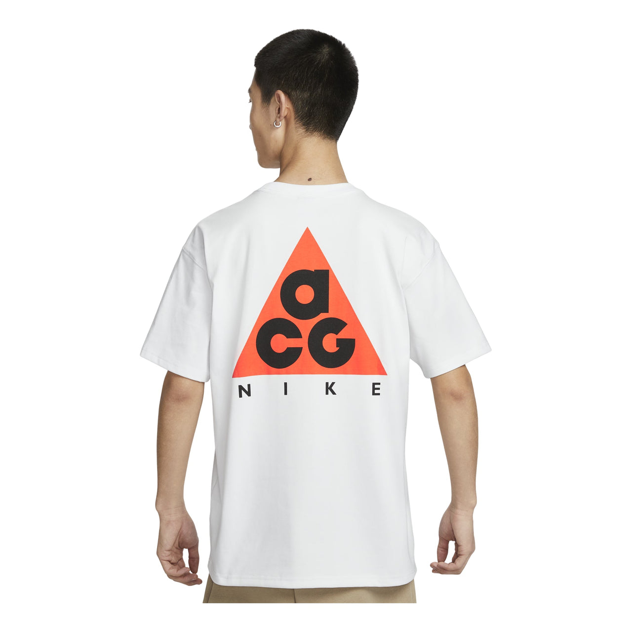 Nike AS M ACG DF TEE M90 LBR+HBR TR T-Shirt Asia Sizing 'White Orange' HJ0799-121