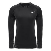 Nike Training Sports Long Sleeves Tight Gym Clothes Black BV5588-010