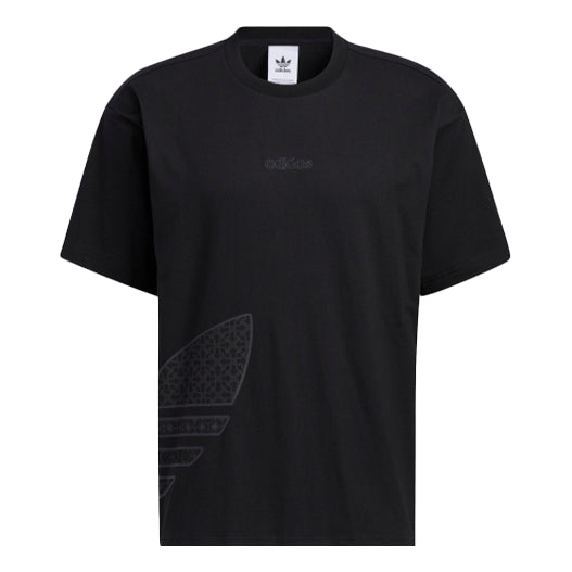 adidas originals CNY Sports Round Neck Short Sleeve Black T-Shirt HC0574