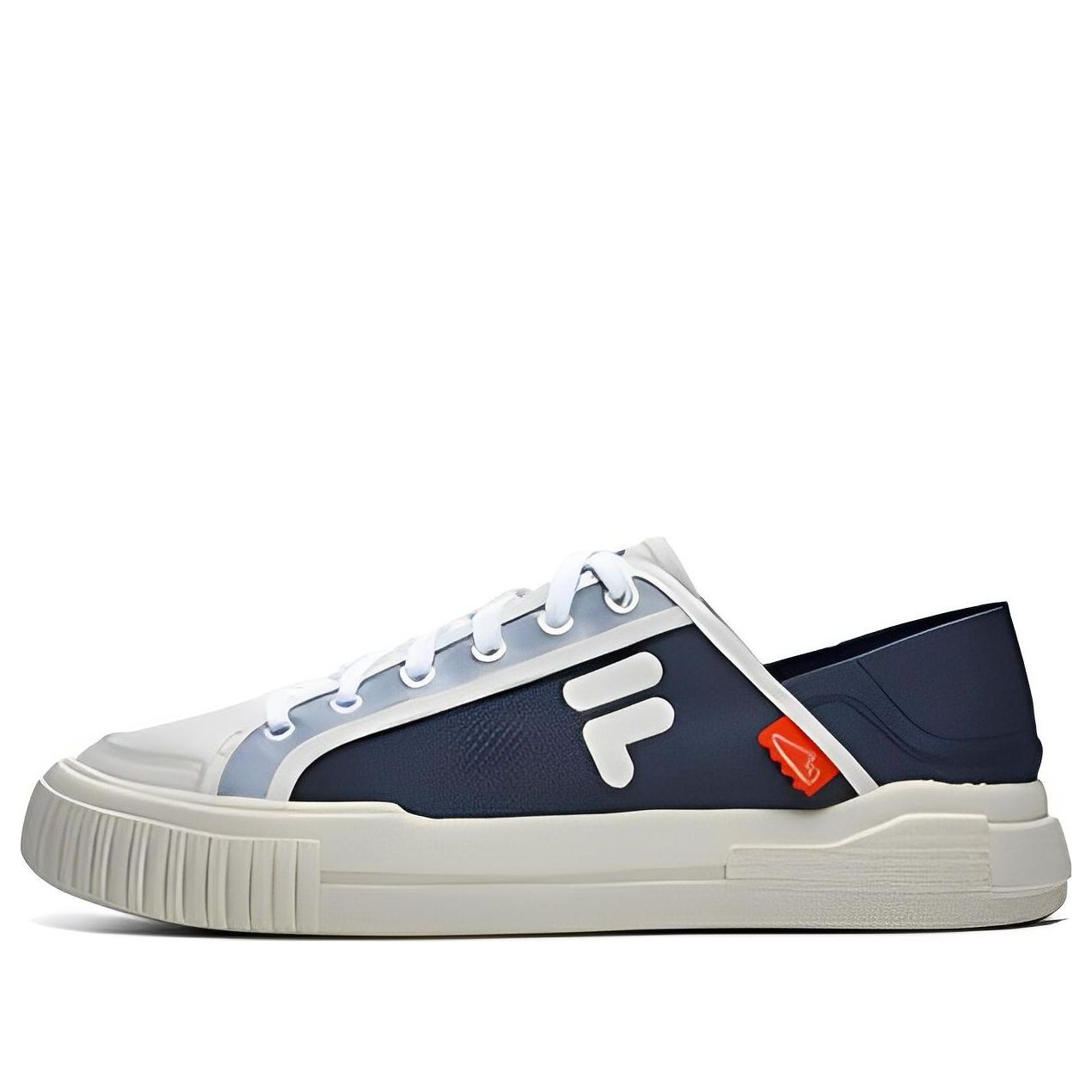 FILA FUSION Wallride Dx Skate Shoes 'Black White Blue' T12M322101FIB