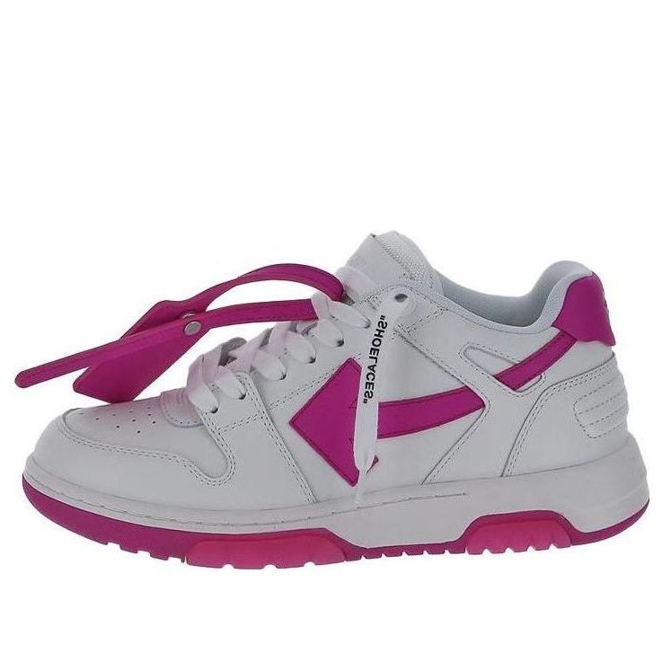 (WMNS) Off-White Out Of Office Calf Leather 'White Purple' OWIA259F22LEA0010132