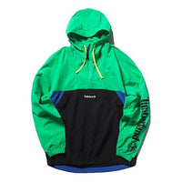 Men's Timberland hooded Pullover Jacket Green A1Z8GZ19