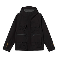 Stussy x GORE-TEX Unisex Zipper Hooded Jacket Black STUSSY-SS21-320