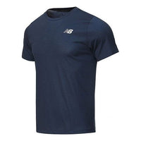 New Balance Impact Run Short Sleeve Tee 'Blue' AMT11070-ECL