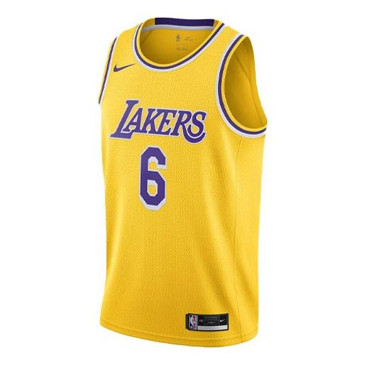 Nike x NBA LA Lakers Jerseys 'LeBron James 6' CW3669-738