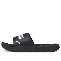 PUMA Softride Slide Massage Slides 'Black White' 383062-01
