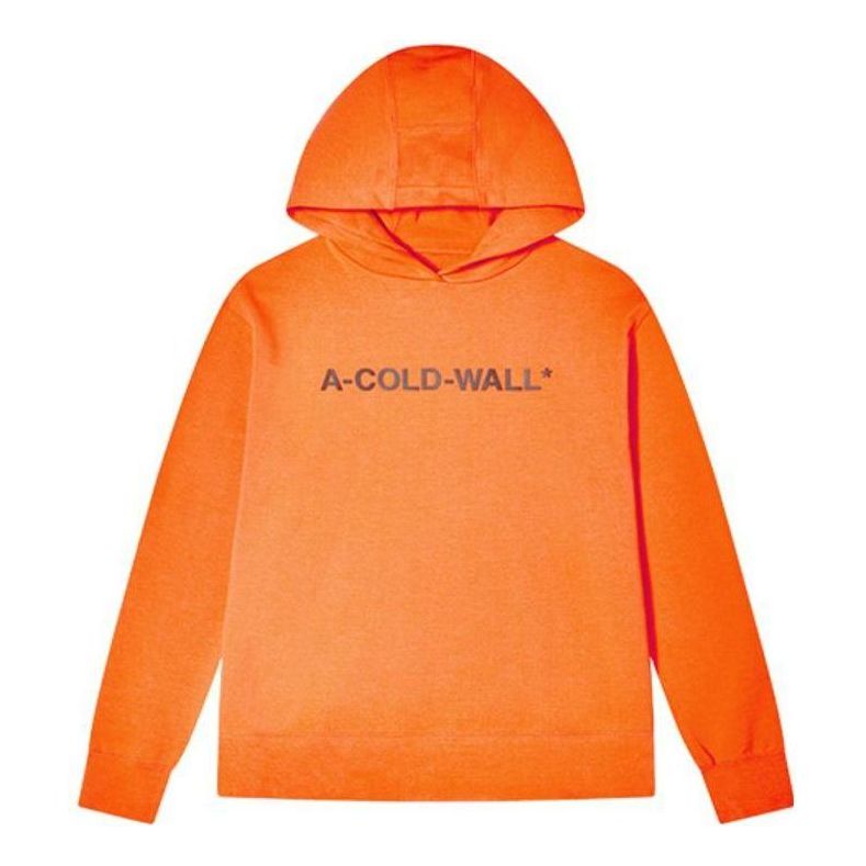 A-COLD-WALL* Essential Logo Printed Hoodie 'Orange' ACWMW083-BROR