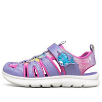 (GS) Skechers C-Flex Sandal Dazzling Explorer 'Purple Multi' 302721L-LVMT