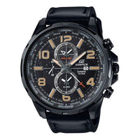Men's CASIO EFDIFICE 3D Map Strap Watch EFR-302L-1A Mens Black Analog EFR-302L-1A2021