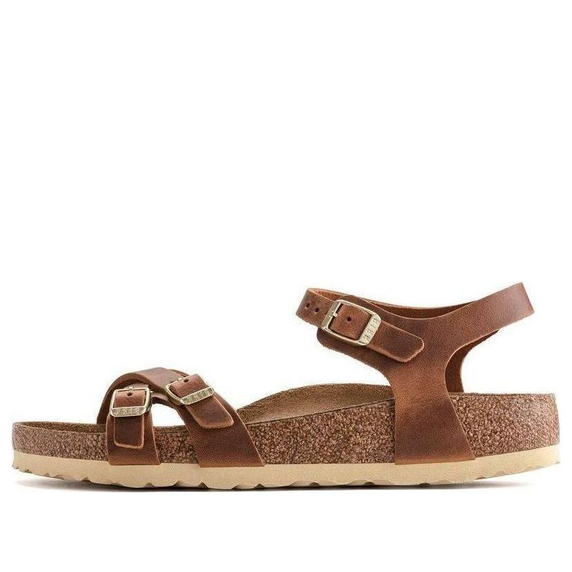 (WMNS) Birkenstock Kumba Oiled Leather Narrow Fit 'Cognac' 1021489