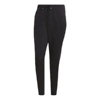 adidas Alphabet Splicing Lacing Sports Pants Black H31035
