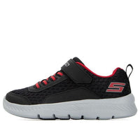 (GS) Skechers Comfy Flex 2.0 'Black Red' 400045L-BKRD