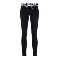 (WMNS) Off-White Casual Pants 'Black' OWVG035C99JER0011000