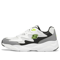 Skechers D'Lites Airy 'White Black' 894044-WBK