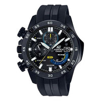 Men's CASIO EDIFICE Series Strap Adjustable Multifunction Watch EFR-558BP-1A Mens Black Analog EFR-558BP-1A2021