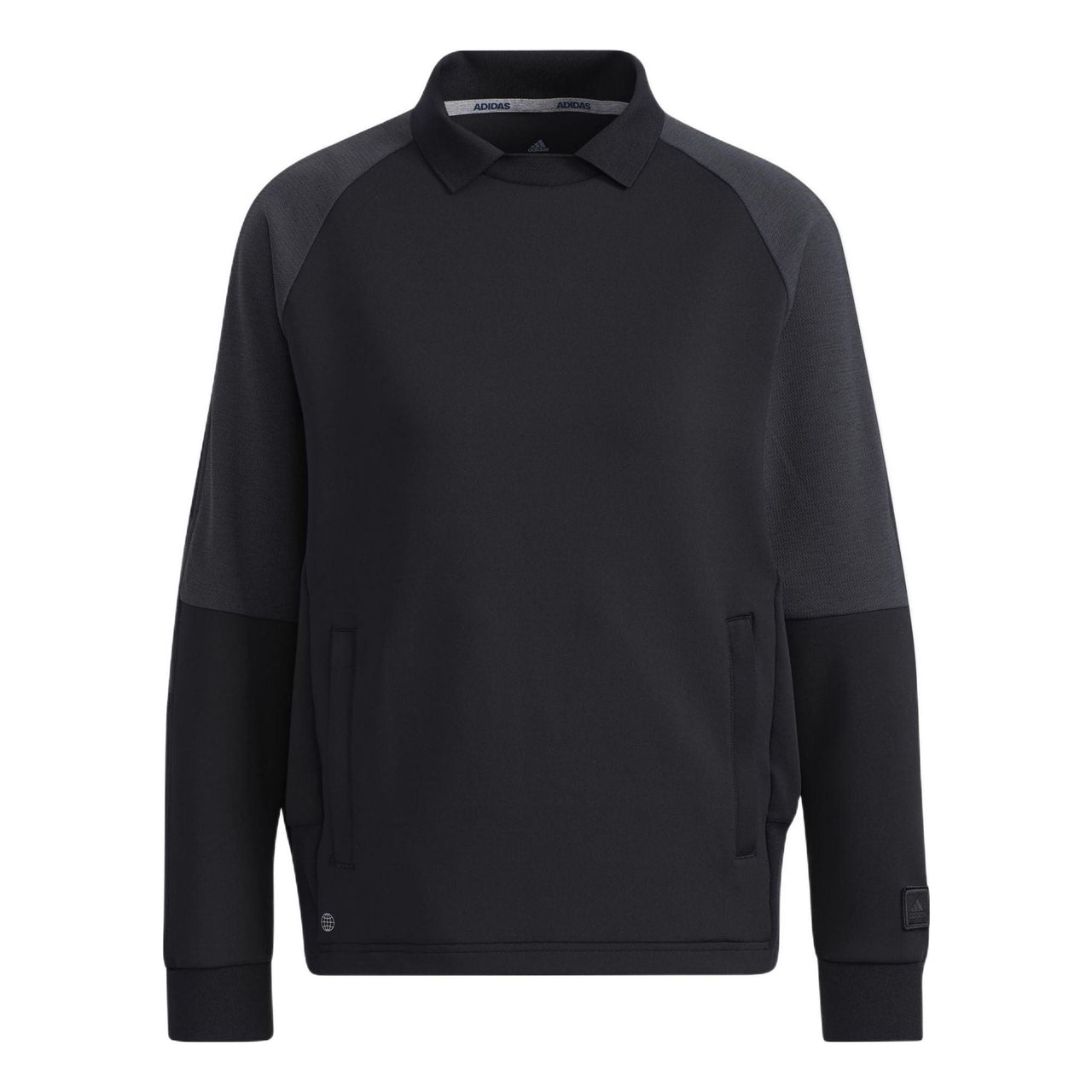(WMNS) adidas Go-To Crewneck Sweatshirt Asia Sizing 'Black' H64646