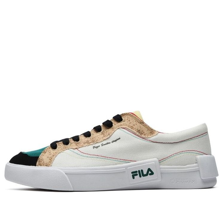 (WMNS) Fila Fusion Shoes 'Beige Teal White' T12W125110FSO