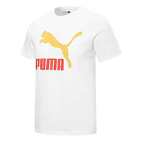 PUMA Classics Logo Interest Tee 'White' 536344-57