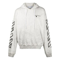 Men's Off-White Pattern Printing White OMBB037G20FLE0040110