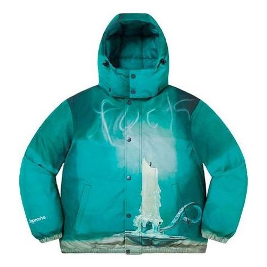 Supreme Fuck Down Jacket 'Teal' SUP-SS21-422