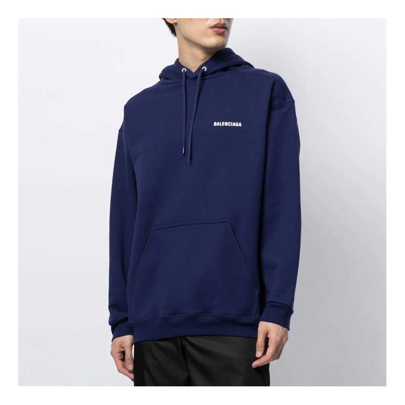 Men's Balenciaga SS21 Alphabet Printing Classic Blue 600583TIV843967