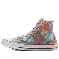 Converse Chuck Taylor All Star Tie-Dye Canvas Shoes Grey/Orange/Red A02117C