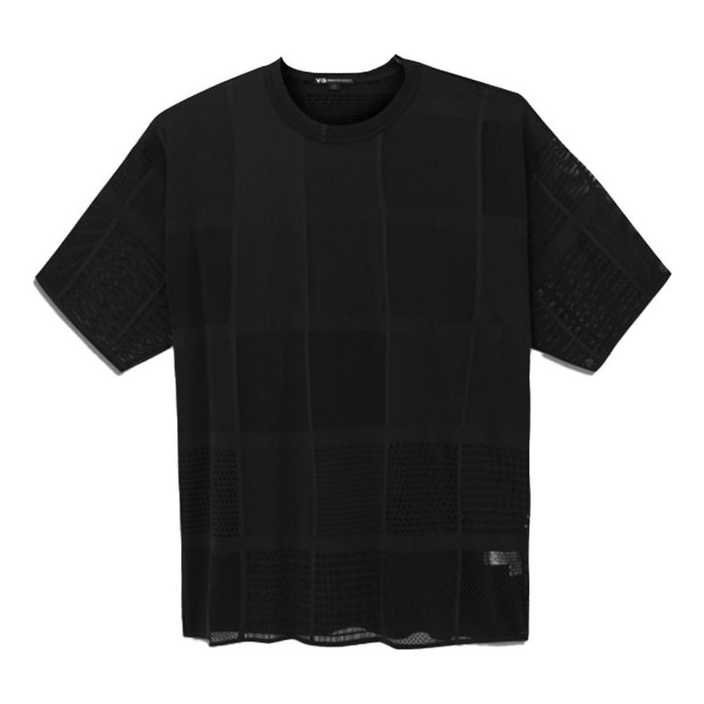 Y-3 U PTCW SS TEE Sports Short Sleeve Unisex Black DY7281