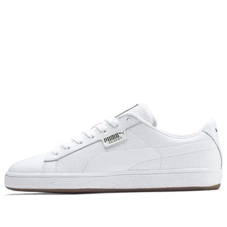 PUMA Basket Classic Leisure Board Shoes White 369159-02