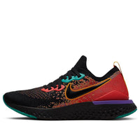 (WMNS) Nike Epic React Flyknit 2 'Black Ember Glow' CK0818-001