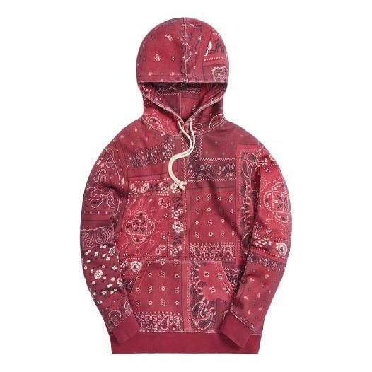 KITH Deconstructed Bandana Williams III Hoodie 'Pyre' KH2652-608