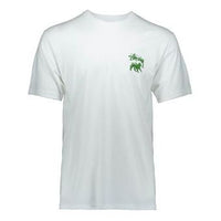 Stussy Stock Lion Tee Printing Short Sleeve White 1904120-02